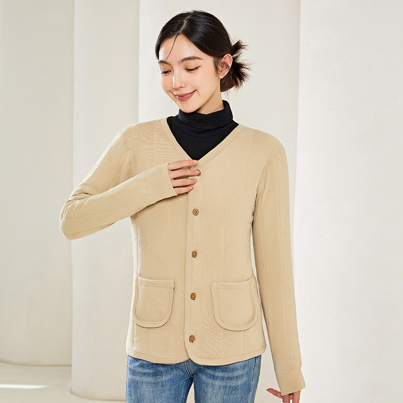 内穿羊毛棉服女2023年新款冬季