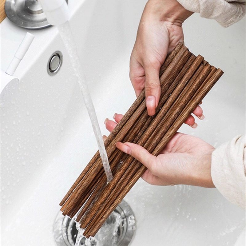 天然原木鸡翅木筷子高档实木防霉