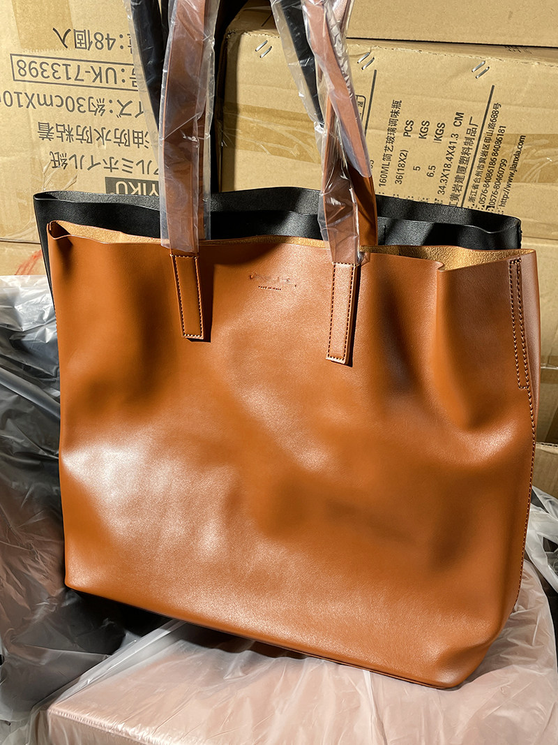 進口牛皮革四季大号王妃包托特包手拎包包