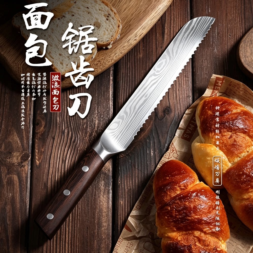 面包刀蛋糕刀切片刀切吐司烘焙