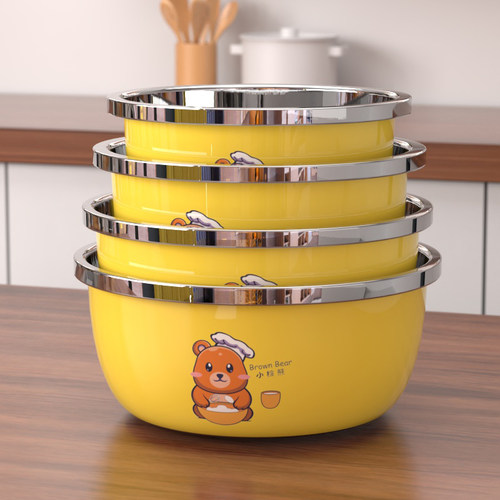 厨房洗菜盆和面打蛋盆带盖油盆