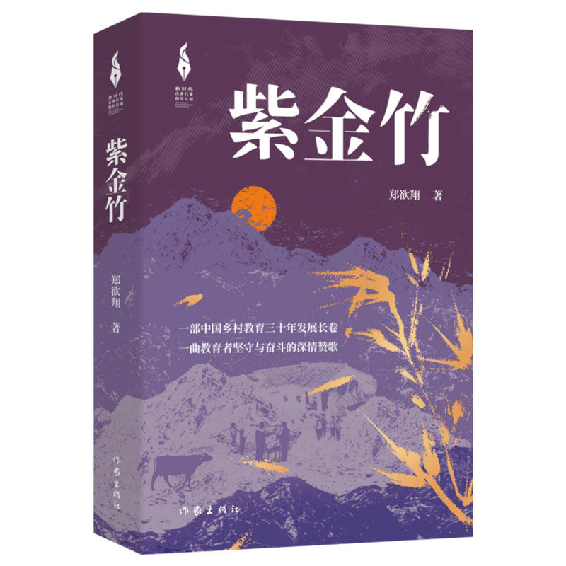 紫金竹 郑欲翔著 新时代山乡巨变创作计划入选作品 全景展现中国乡村教育30年辉煌历程
