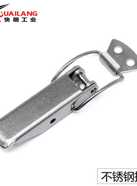 HFQ22-44不锈钢搭扣挂锁锁扣箱扣鸭嘴扣箱塔扣箱扣DK617弹簧搭扣