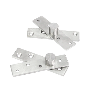 快朗不锈钢360度转轴木门上下铰链消防门轴天地轴旋转轴暗藏合页