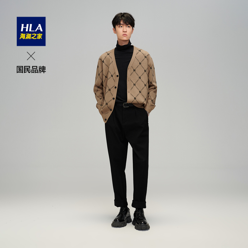 海澜之家柔软宽松针织衫