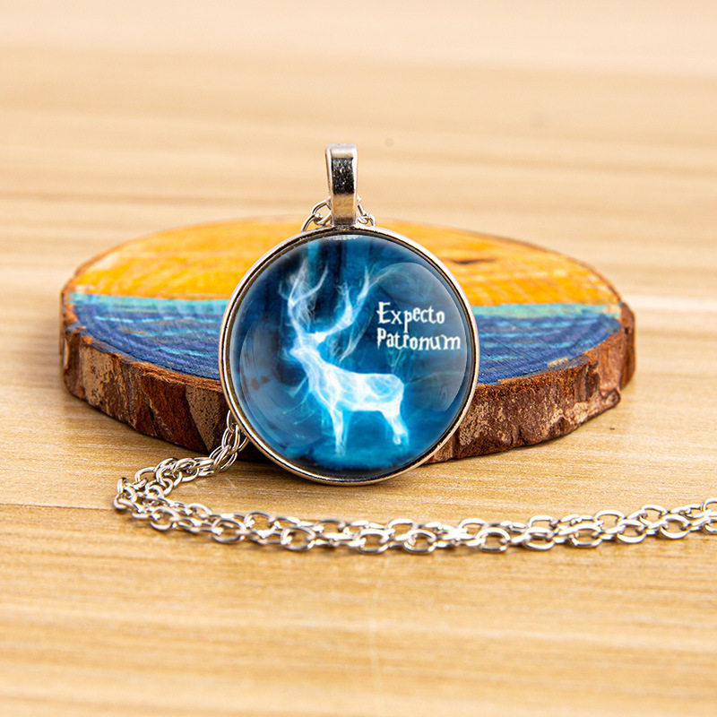 哈利守护牡鹿时光宝石透明玻璃