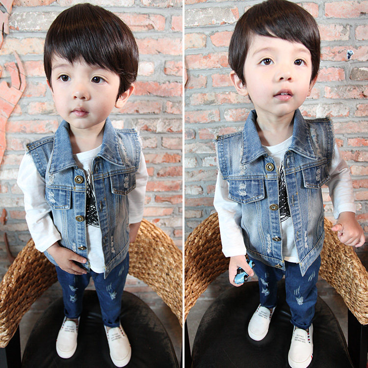 Gilet enfant en toile - Ref 2069076 Image 1