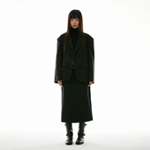 黑灰纯色质感廓形休闲西装 FUNKYFUN 2023AW 外套