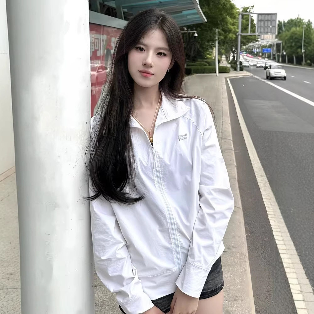 2026新款白色防晒衣外套女夏天空