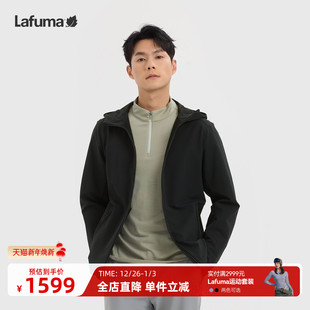 LAFUMA乐飞叶户外秋冬连帽cordura耐磨夹克男士 休闲运动登山外套