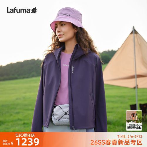 乐飞叶户外短款夹克女士