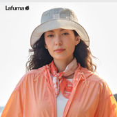 LAFUMA乐飞叶户外春夏新品 露营骑行印花多功能围巾小方巾女士头巾