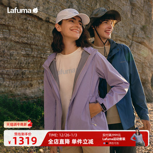 LAFUMA乐飞叶户外防风耐磨CORDURA软壳衣夹克女防泼水风衣外套