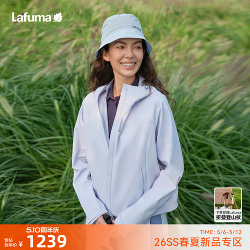 乐飞叶户外短款夹克女士