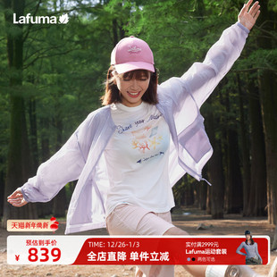 轻量拒水UPF40 时尚 防晒衣女休闲圆领外套 新品 LAFUMA乐飞叶夏季