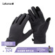 LAFUMA乐飞叶户外新品 露营徒步骑行Polartec保暖单面绒手套女