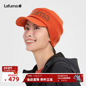 LAFUMA乐飞叶户外秋冬运动鸭舌帽男女保暖护耳帽子休闲棒球帽