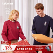 法国LAFUMA乐飞叶户外卫衣男女情侣款 休闲圆领套头上衣