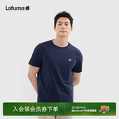 宽松百搭圆领运动休闲上衣 T恤男士 LAFUMA乐飞叶户外夏季 凉感短袖