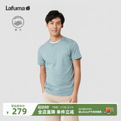 休闲运动上衣 T恤男士 法国LAFUMA乐飞叶户外印花时尚 短袖