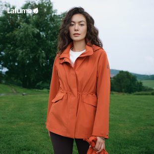 LAFUMA乐飞叶户外女士防风防水三合一冲锋衣内里棉服保暖外套