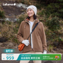 LAFUMA乐飞叶户外秋冬保暖连帽抓绒衣女士休闲时尚 宽松外套