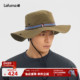 LAFUMA乐飞叶户外防泼水渔夫帽男士 休闲运动遮阳宽檐帽子