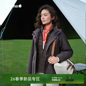 法国LAFUMA乐飞叶户外女士防风防水三合一冲锋衣内里棉服保暖外套