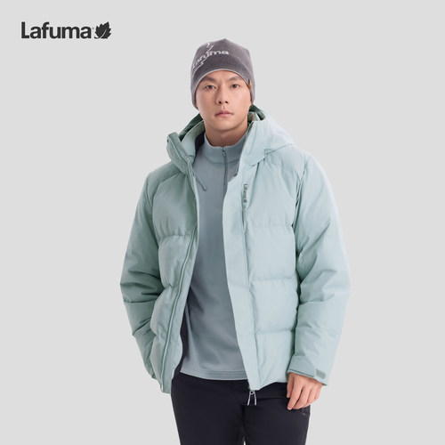 乐飞叶户外秋冬男士保暖羽绒服
