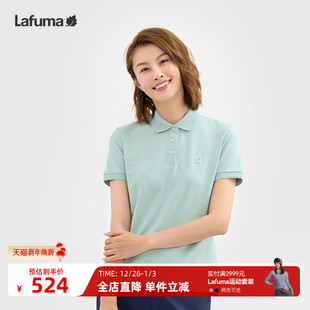 运动短袖 女士时尚 T恤 Sorona翻领POLO衫 LAFUMA乐飞叶户外夏季