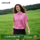 LAFUMA乐飞叶户外吸湿速干半拉链POLO衫 T恤女宽松通勤上衣 短袖