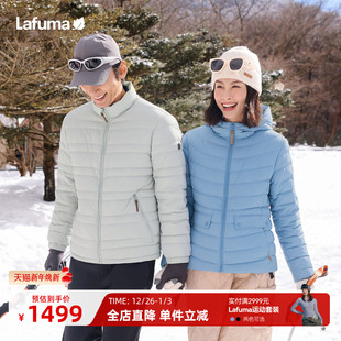 法国LAFUMA乐飞叶户外秋冬连帽700蓬轻量羽绒服男女情侣休闲保暖
