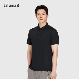 抗菌短袖 Lafuma 男士 乐飞叶法国户外防晒UPF40 T恤 凉感翻领POLO衫
