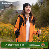 LAFUMA乐飞叶户外秋冬连帽防泼水cordura软壳夹克女运动休闲外套