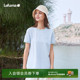 LAFUMA乐飞叶户外夏季 T恤女士百搭圆领吸湿速干上衣 休闲运动短袖
