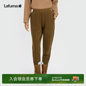 子 裤 LAFUMA乐飞叶户外秋冬女士保暖休闲裤 通勤百搭束脚卫裤
