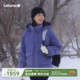LAFUMA乐飞叶户外秋冬可拆卸帽防泼水防风羽绒服女士保暖防寒外套