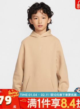 NIKE耐克男大童KB K DF MAMBAPOHDY运动休闲套头衫卫衣IF5002-242