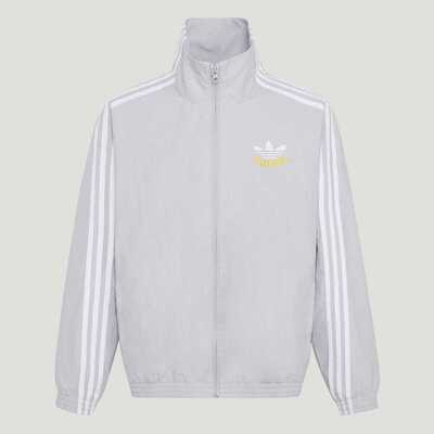 adidas阿迪达斯三叶草男大童JK WV TT运动健身夹克外套KW1182