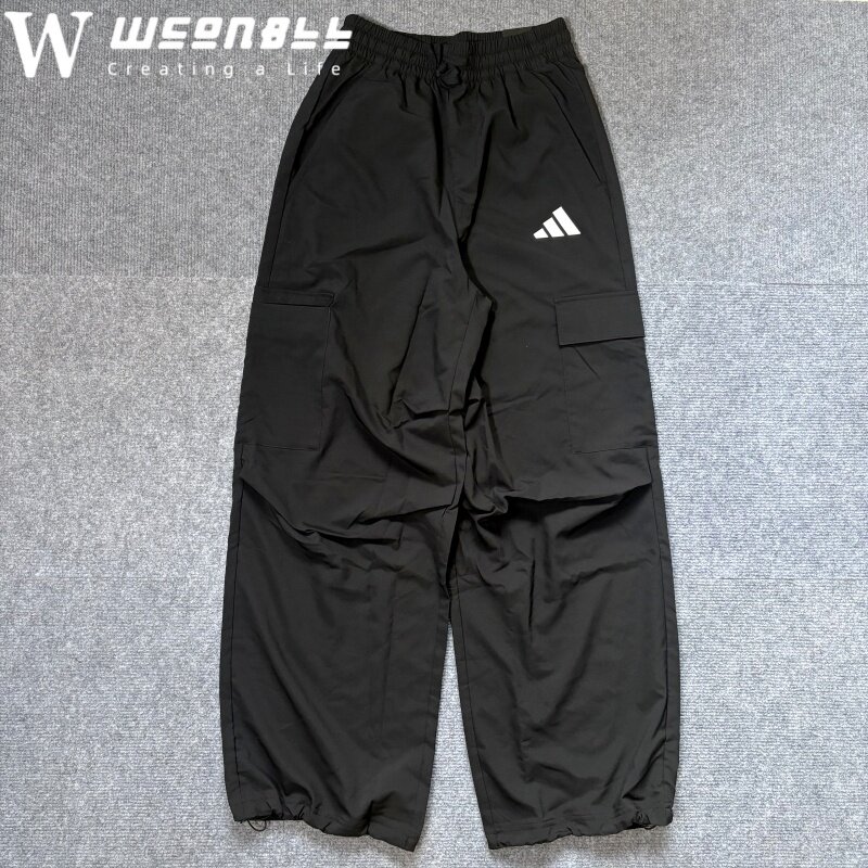 Adidas/阿迪达斯正品舒适新款男士宽松梭织休闲长裤KA9312 KA9314