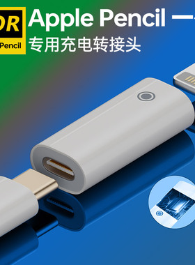 适用applepencil充电转接头ipad10手写笔一代typec充电器转接头apple pencil一代转换器替换pencil充电配件