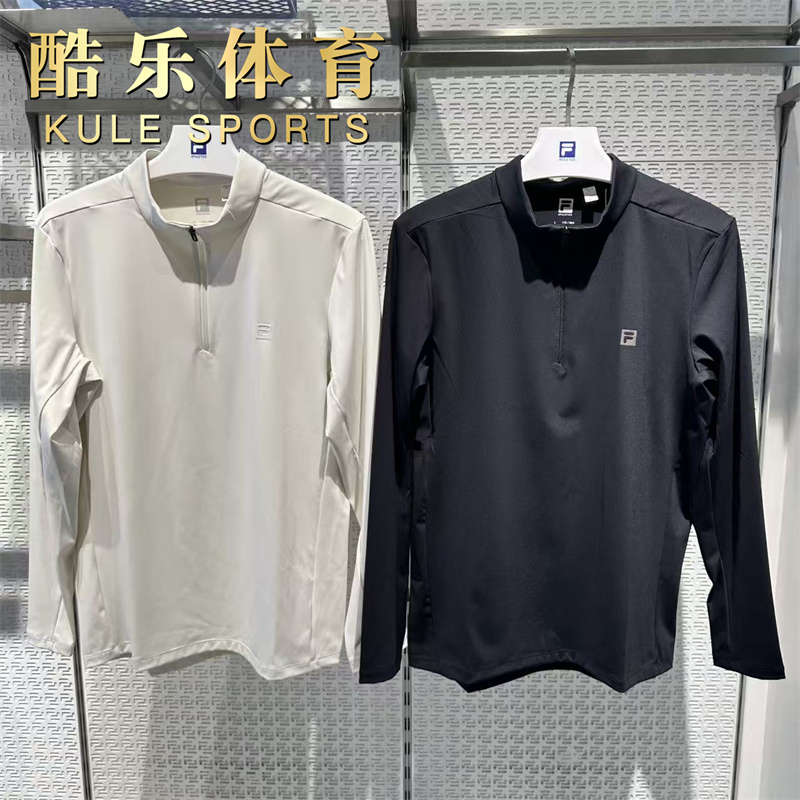 FILA斐乐秋冬男士针织长袖上衣