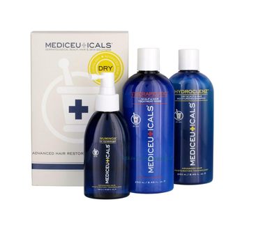 Mediceuticals® HAIR RESTORATION KIT 男士干性脱发稀疏头发