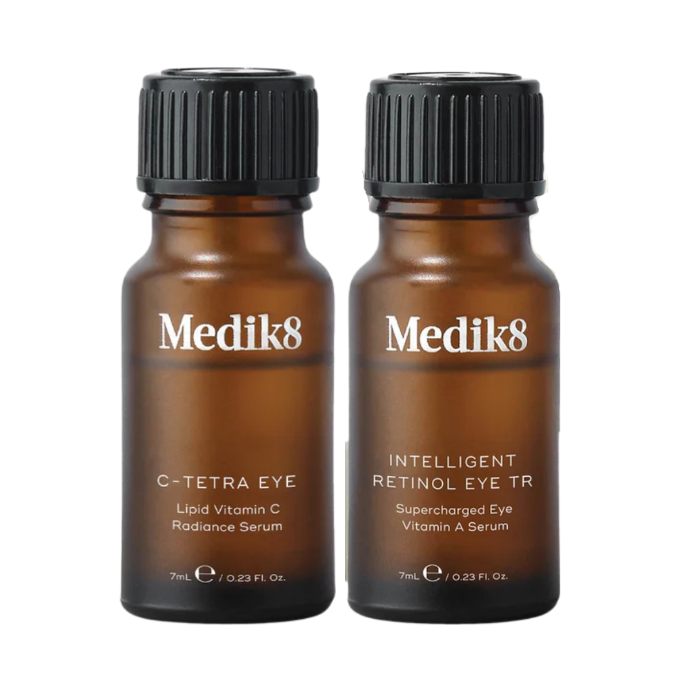 Medik8 早c晚A眼霜组合细纹斑点鱼尾纹强势归来7ml两只组合不拆开图片