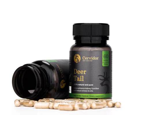 现货Cervidor deer Tail新西兰原装进口鹿尾胶囊缓解压力