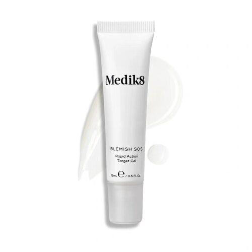 油皮旅行出差面试Medik8 SOS blemish去豆啫喱15ml暗疮闭粉刺黑头