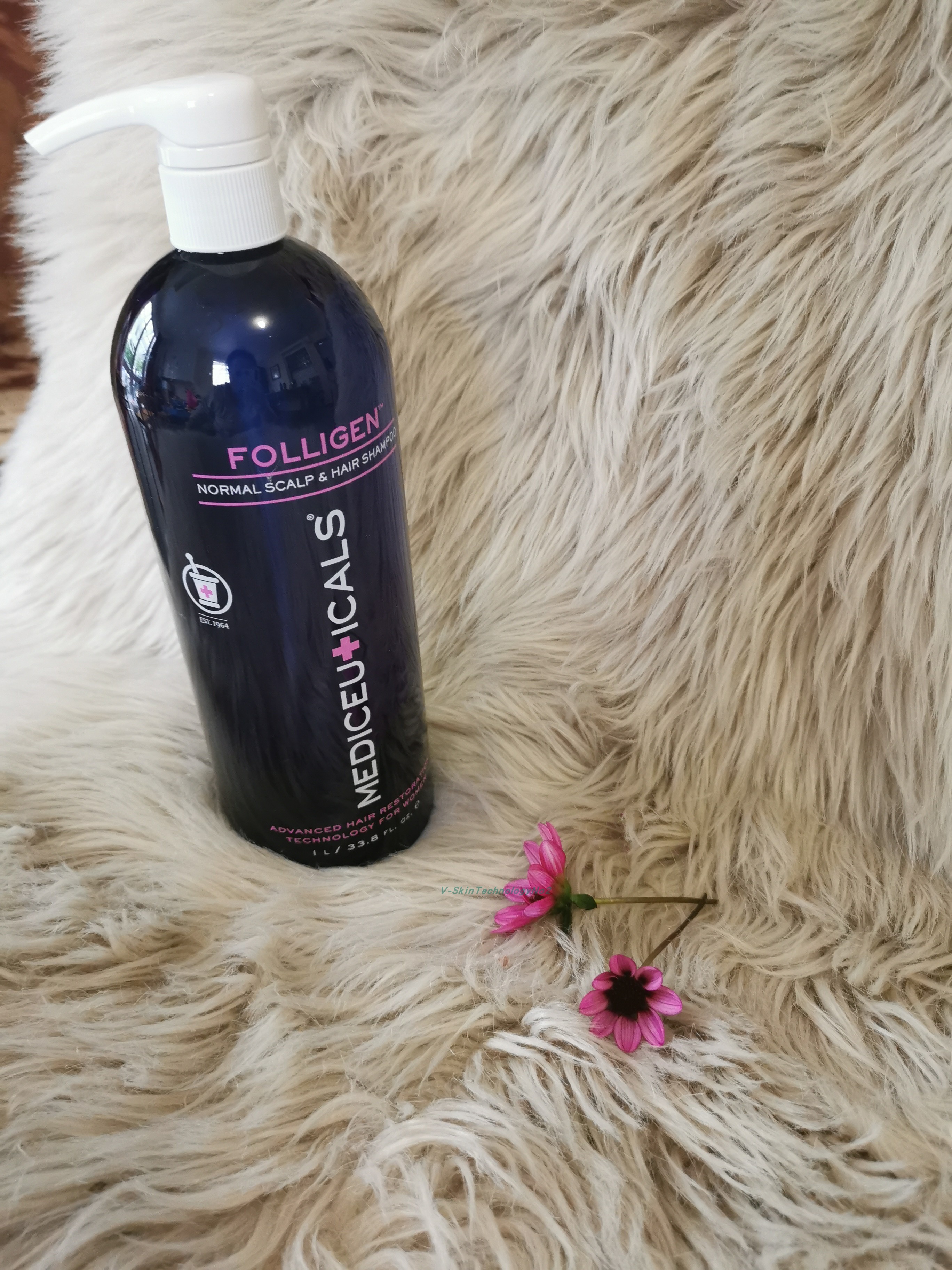 Mediceuticals Folligen Shampoo 植物黄酮止脱发洗发水1L