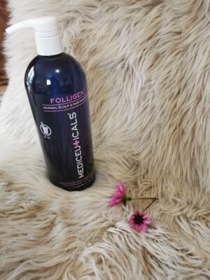 Mediceuticals Folligen Shampoo 植物黄酮止脱发洗发水1L