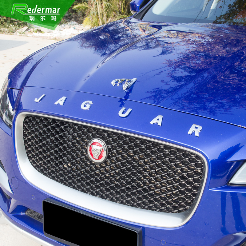 捷豹车头立体标 fpace xfl xj xel e-pace改装专用引擎盖机头立标
