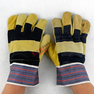 特价 电焊手套猪皮手套耐磨手套焊工手套防护劳保手套